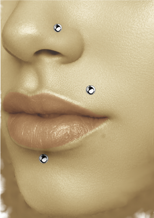 BN2 NOSE STUD WITH BALL AAB CO..