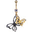 TBBU62 BANANA WITH BUTTERFLY DESIGN