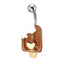TBCA01 BANANA WITH CANDY DESIGN