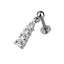TLB01 LABRET WITH JEWELED DESIGN