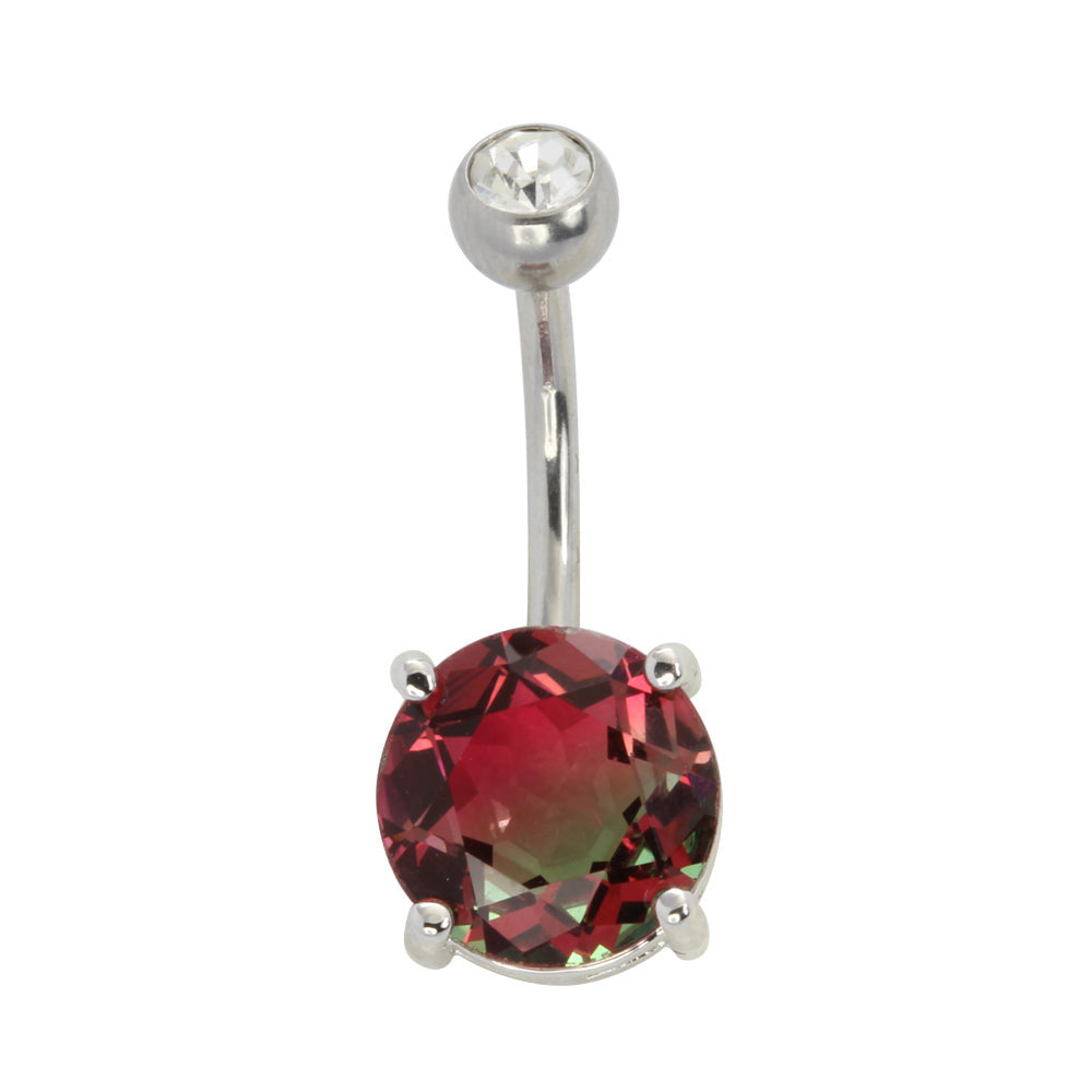 TBPN419 BANANA WITH ROUND GLASS STONE AAB CO..