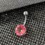TBPN419 BANANA WITH ROUND GLASS STONE AAB CO..