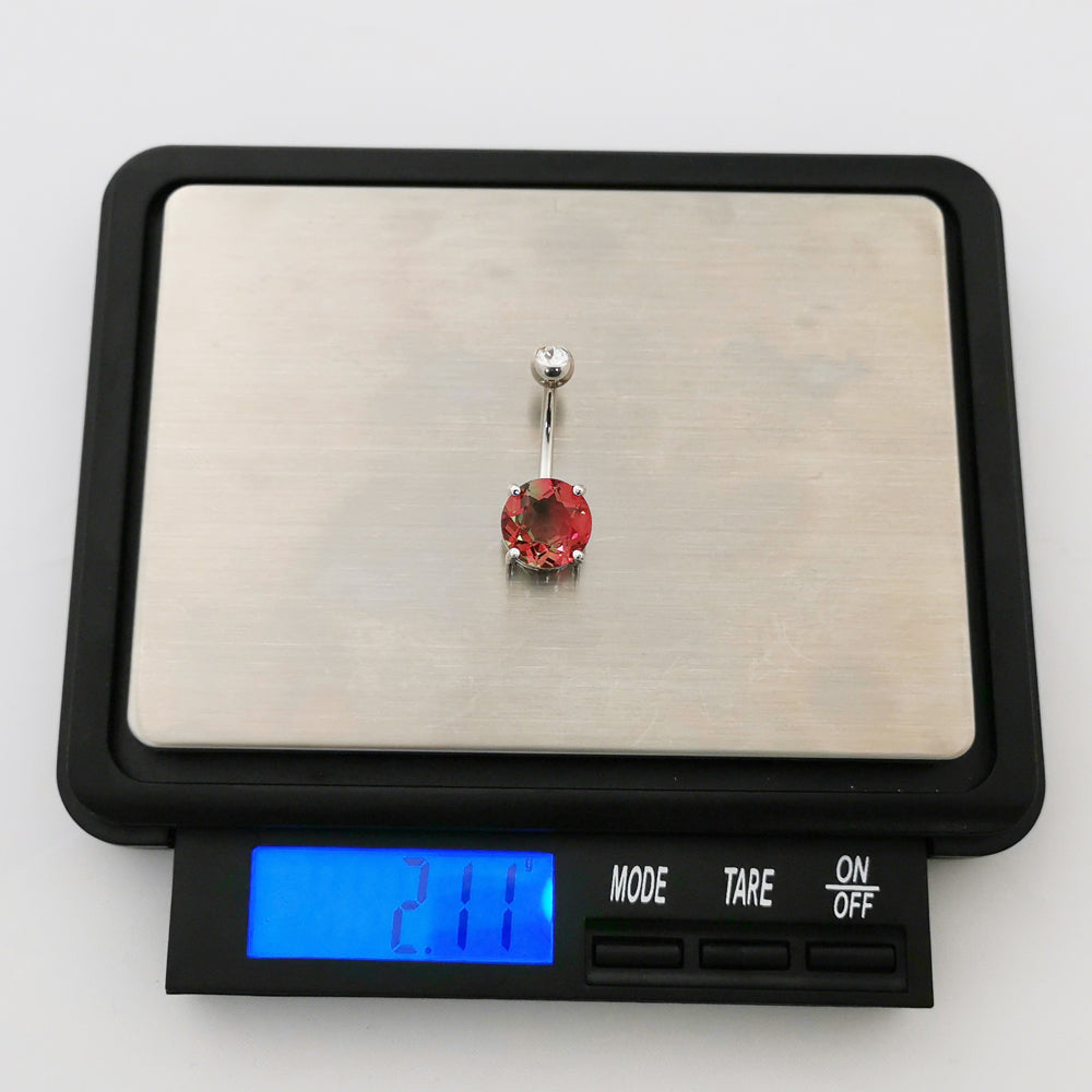 TBPN419 BANANA WITH ROUND GLASS STONE AAB CO..