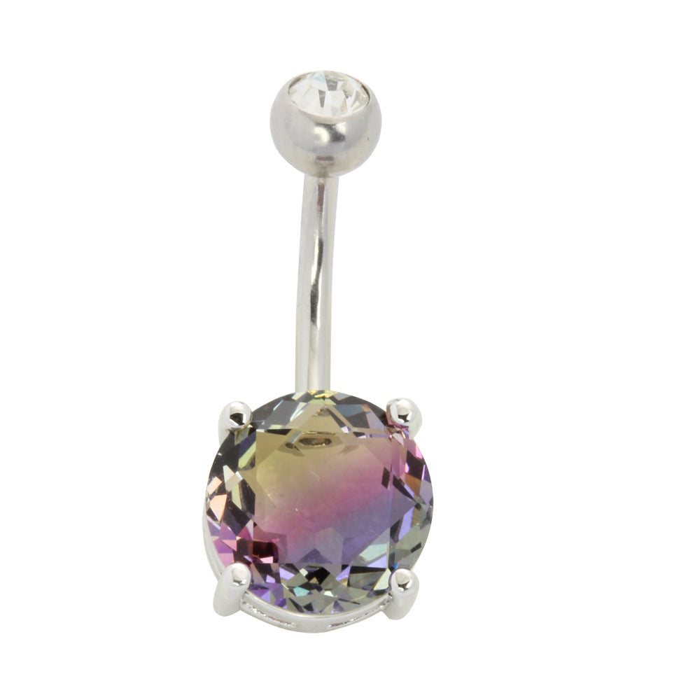 TBPN419 BANANA WITH ROUND GLASS STONE AAB CO..