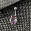 TBPN419 BANANA WITH ROUND GLASS STONE AAB CO..