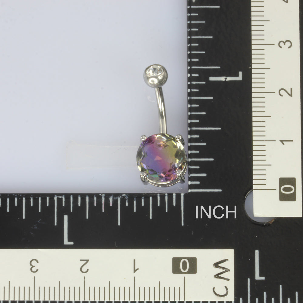 TBPN419 BANANA WITH ROUND GLASS STONE AAB CO..