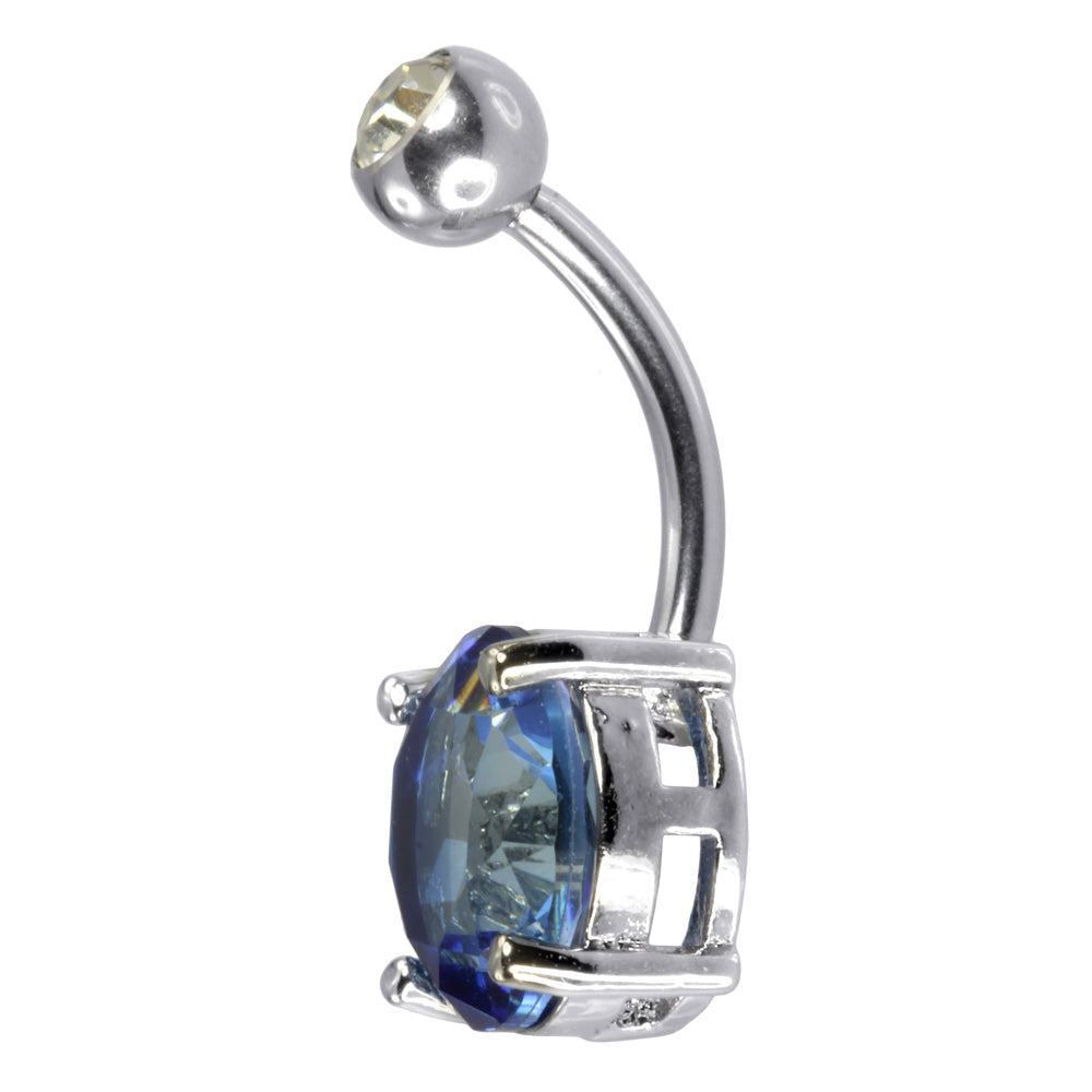 TBPN419 BANANA WITH ROUND GLASS STONE AAB CO..