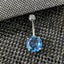 TBPN419 BANANA WITH ROUND GLASS STONE AAB CO..