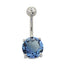 TBPN419 BANANA WITH ROUND GLASS STONE AAB CO..