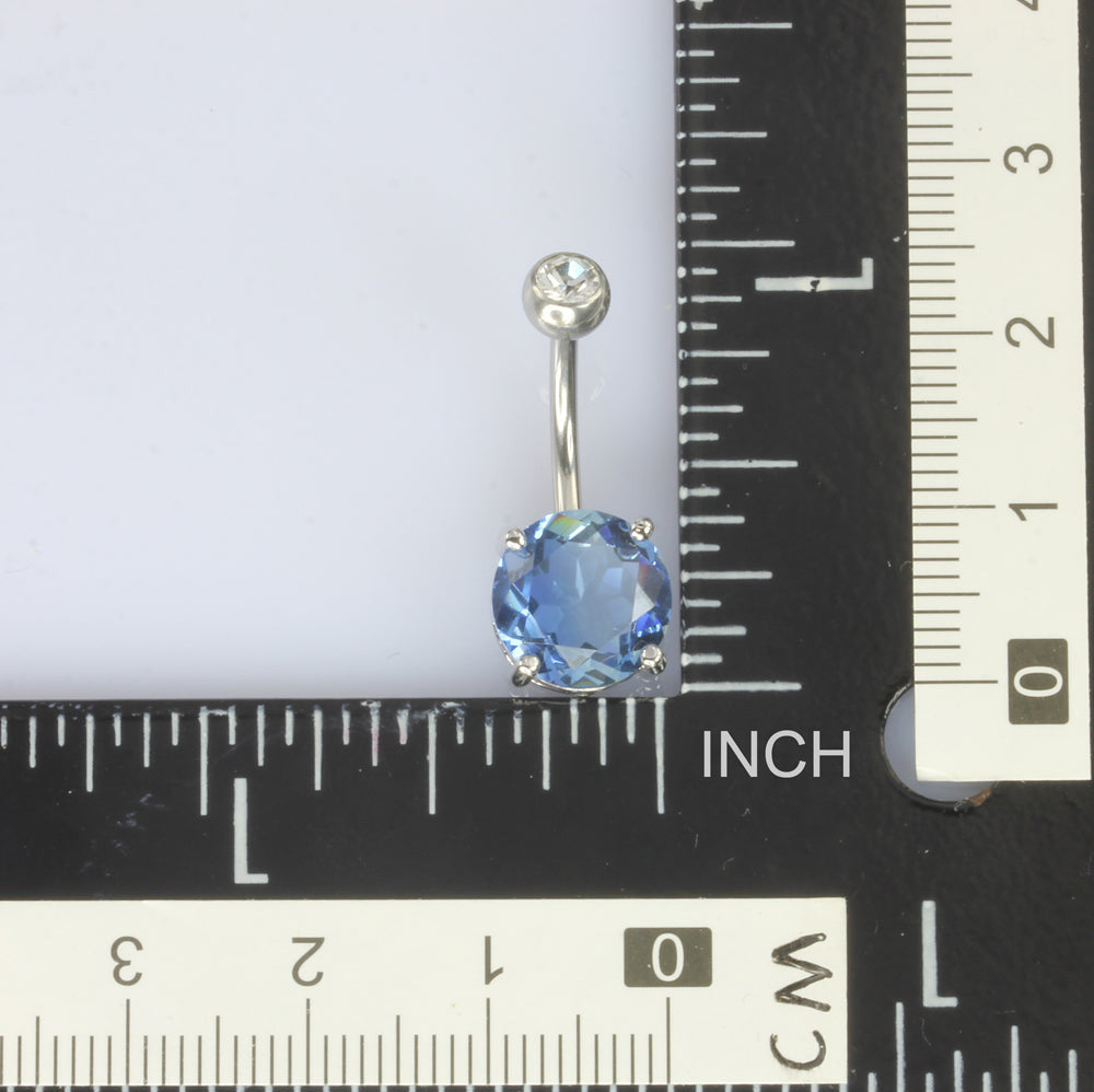 TBPN419 BANANA WITH ROUND GLASS STONE AAB CO..