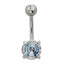 TBPN423 BANANA WITH EVIL EYE GLASS STONE AAB CO..
