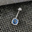 TBPN423 BANANA WITH EVIL EYE GLASS STONE AAB CO..