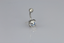 TBPN423 BANANA WITH EVIL EYE GLASS STONE AAB CO..