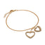 TBS100 BRACLET WITH HEART DESIGN
