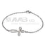 TBS36  BASE METAL BRACELET WITH STAINLESS STEEL