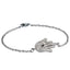 TBS40  BASE METAL BRACELET WITH STAINLESS STEEL AAB CO..