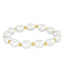 TBS78   NATURAL SHELL PEARL BRACELET
