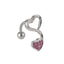 TBSH123.ZC.R BANANA WITH JEWELLED DESIGN
