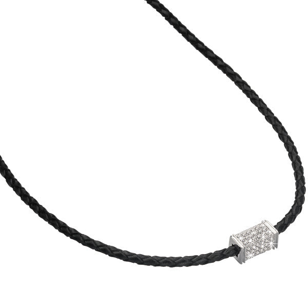 TNS07  BASE METAL NECKLACE WITH STAINLESS STEEL AAB CO..