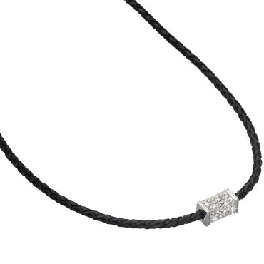 TNS07  BASE METAL NECKLACE WITH STAINLESS STEEL AAB CO..