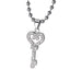 TNS13  BASE METAL NECKLACE WITH STAINLESS STEEL AAB CO..