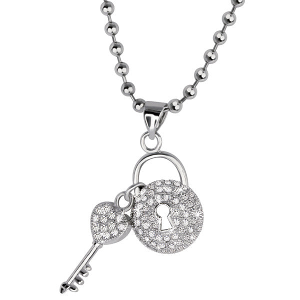 TNS26  BASE METAL NECKLACE WITH STAINLESS STEEL AAB CO..