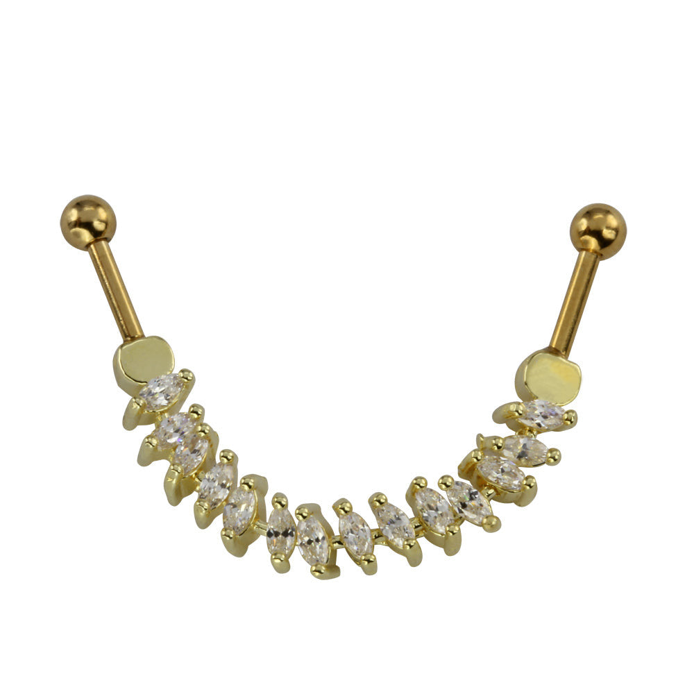 TRDT10 INDUSTRIAL BARBELL WITH CHAIN STONE AAB CO..