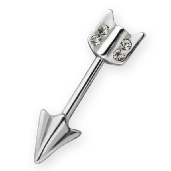 TRTH04 BARBELL WITH ARROW DESIGN