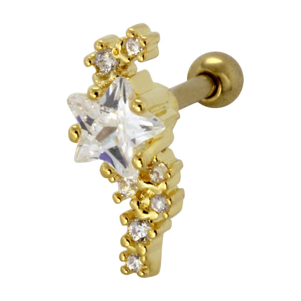 TRTH133 HELIX WITH JEWEL DESIGN