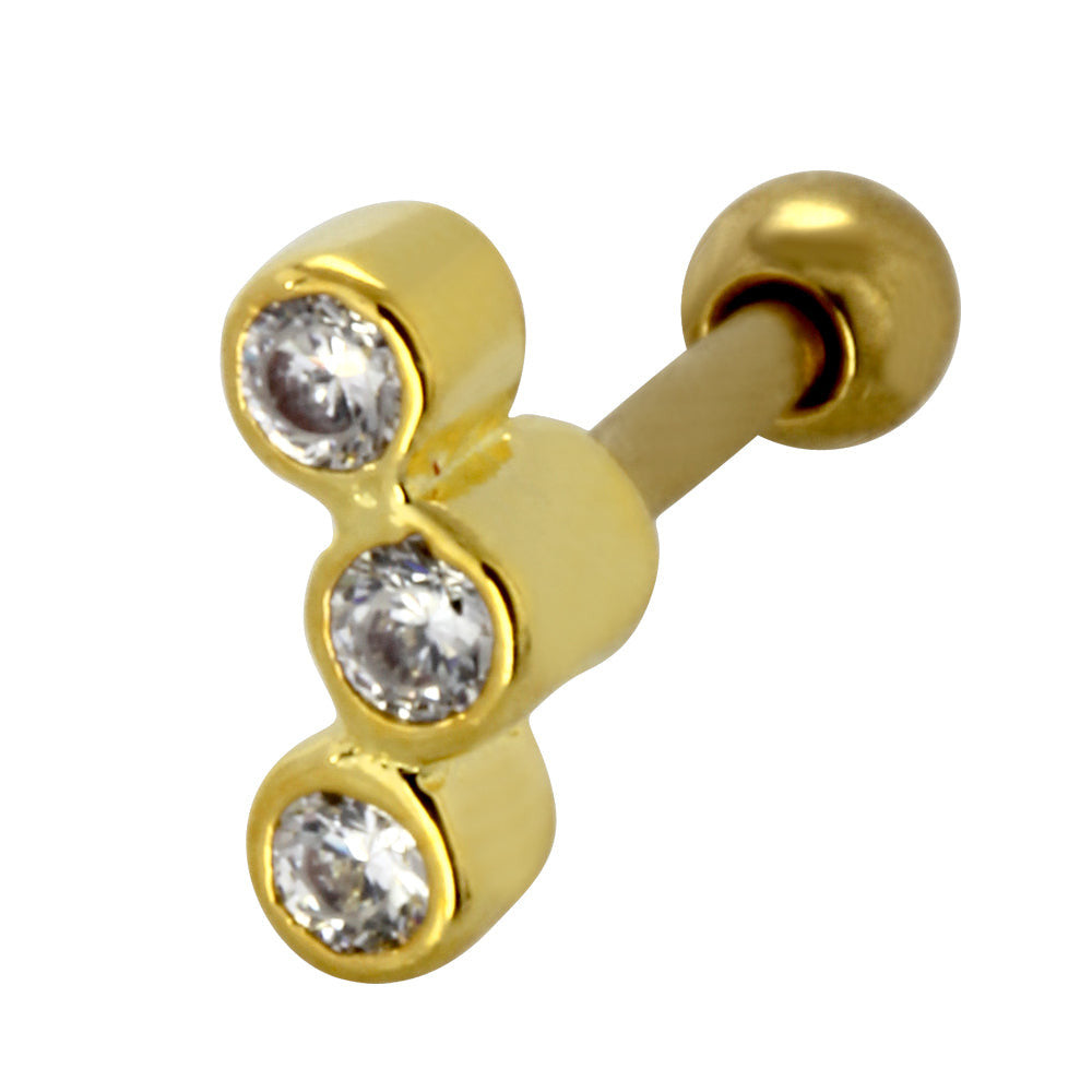 TRTH134 HELIX WITH JEWEL DESIGN