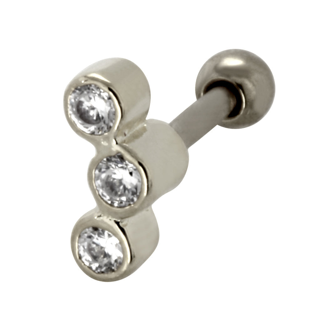 TRTH134 HELIX WITH JEWEL DESIGN