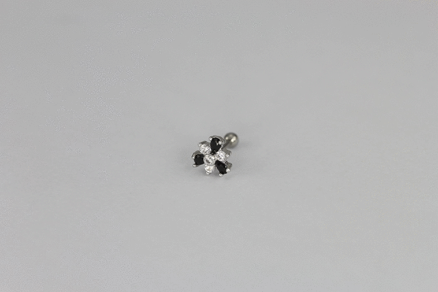 TRTH137 HELIX WITH JEWEL DESIGN