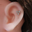TRTH142 HELIX WITH FLOWER DESIGN AAB CO..