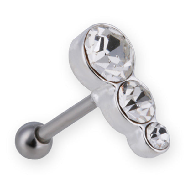 TRTH17 BARBELL WIRE WITH JEWELLED