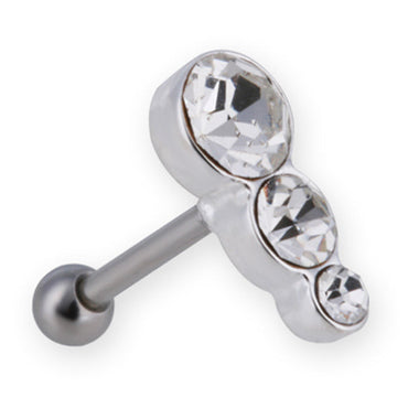 TRTH17 BARBELL WIRE WITH JEWELLED AAB CO..