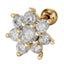 TRTH296 HELIX WITH FLOWER DESIGN