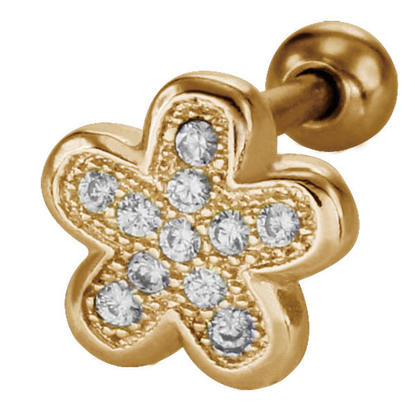 TRTH297 HELIX WITH FLOWER DESIGN