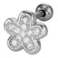 TRTH297 HELIX WITH FLOWER DESIGN