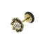 TRU11 FAKE PLUG WITH FLOWER DESIGN
